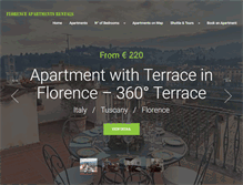 Tablet Screenshot of florenceapartmentsrentals.com
